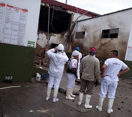 frigorifico bermejo - explosión