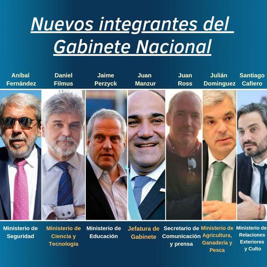 nuevos ministros