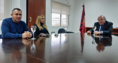 Abel Cornejo con familiares de Peñalva