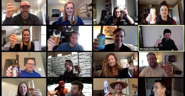 Brindis cuarentena Imagen Ilustrativa