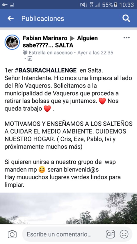 basura challenge