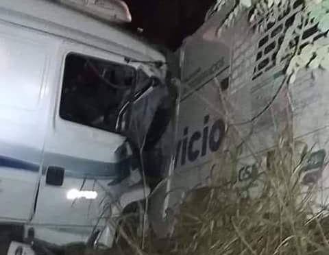 siniestro vial - colonia - camion 4