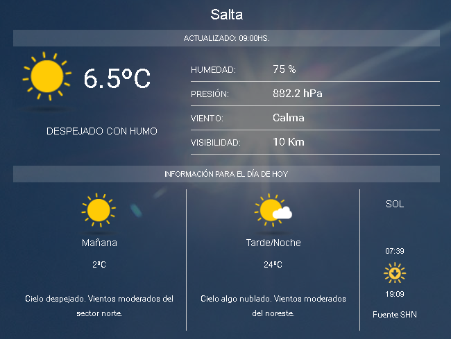 pronostico agosto lunes27