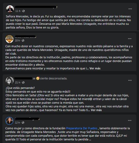 despedida maria femicidio tribuno