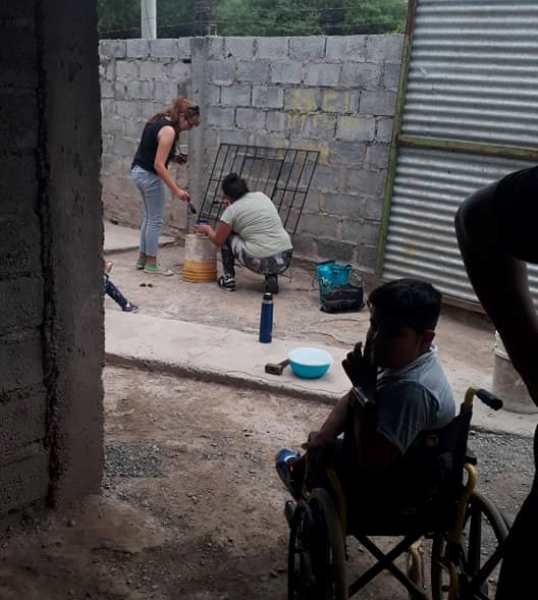 Agrupación 23 de Santa Ana con Matías