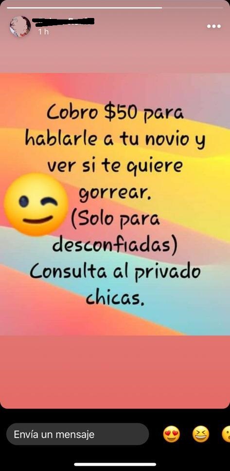 WhatsApp servicio infieles