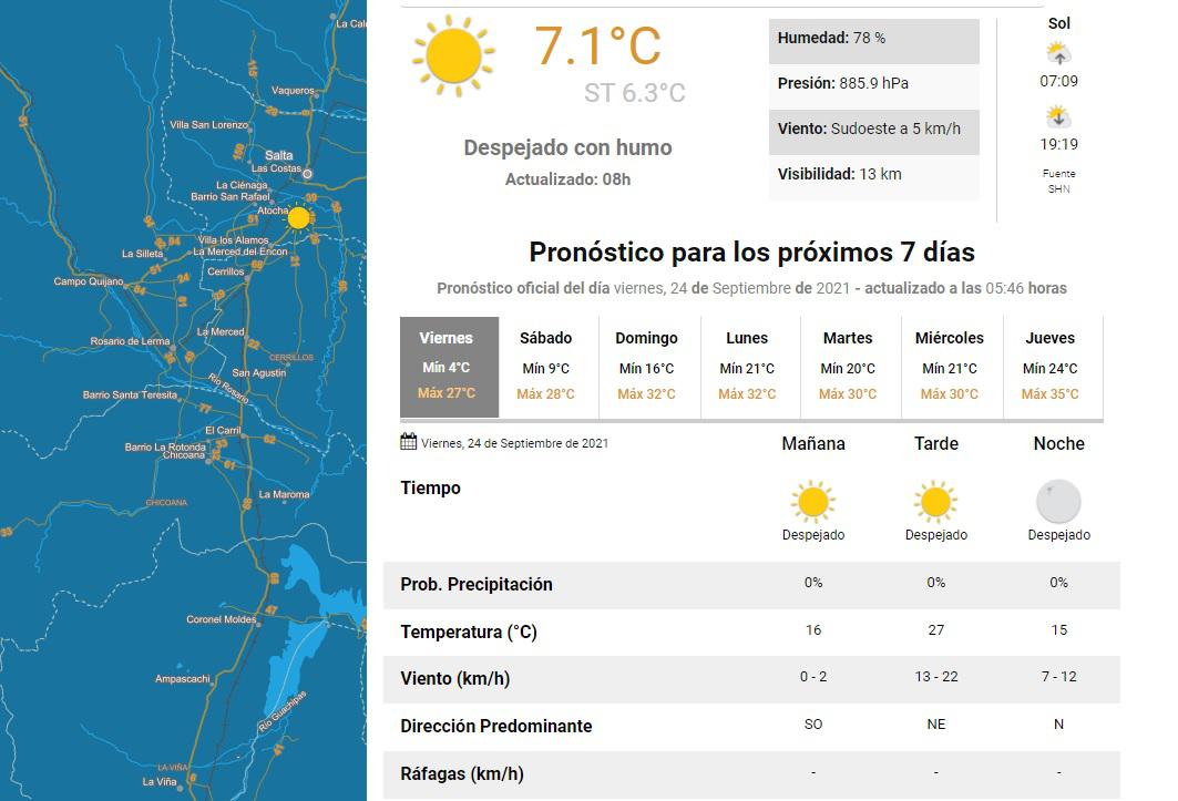 clima viernes 24