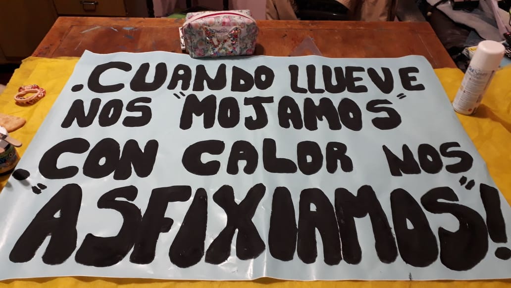 reclamo escuela güemes