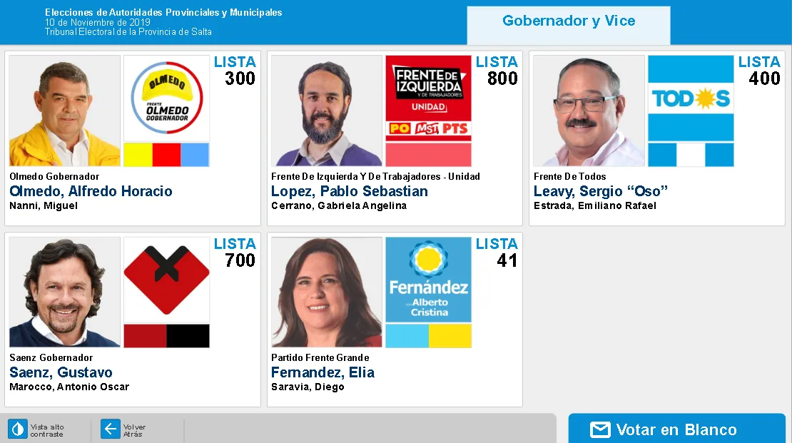 simulador - gobernador