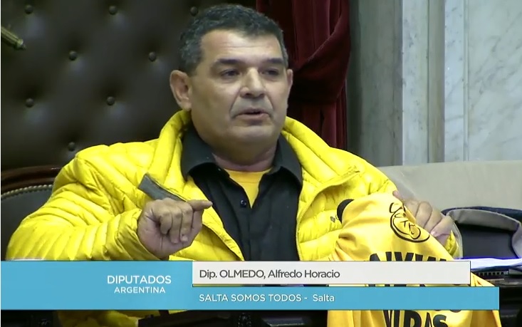 Olmedo debate aborto