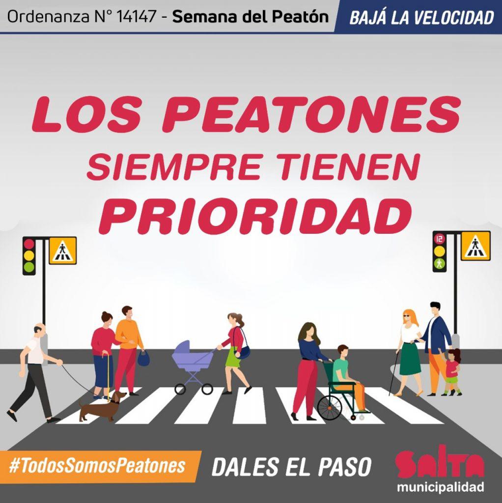 semana del peatón
