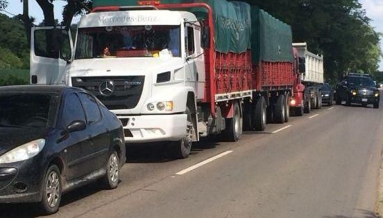 corte de ruta Tabacal