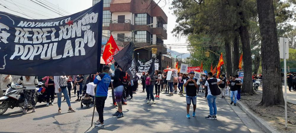 marcha organizaciones sociales