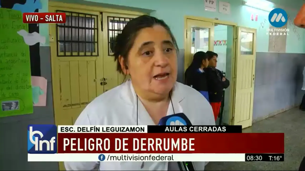 peligro de derrumbe