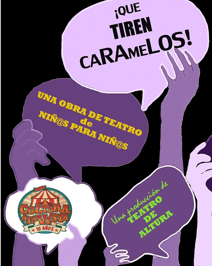 que tiren caramelos - cultura a la vista