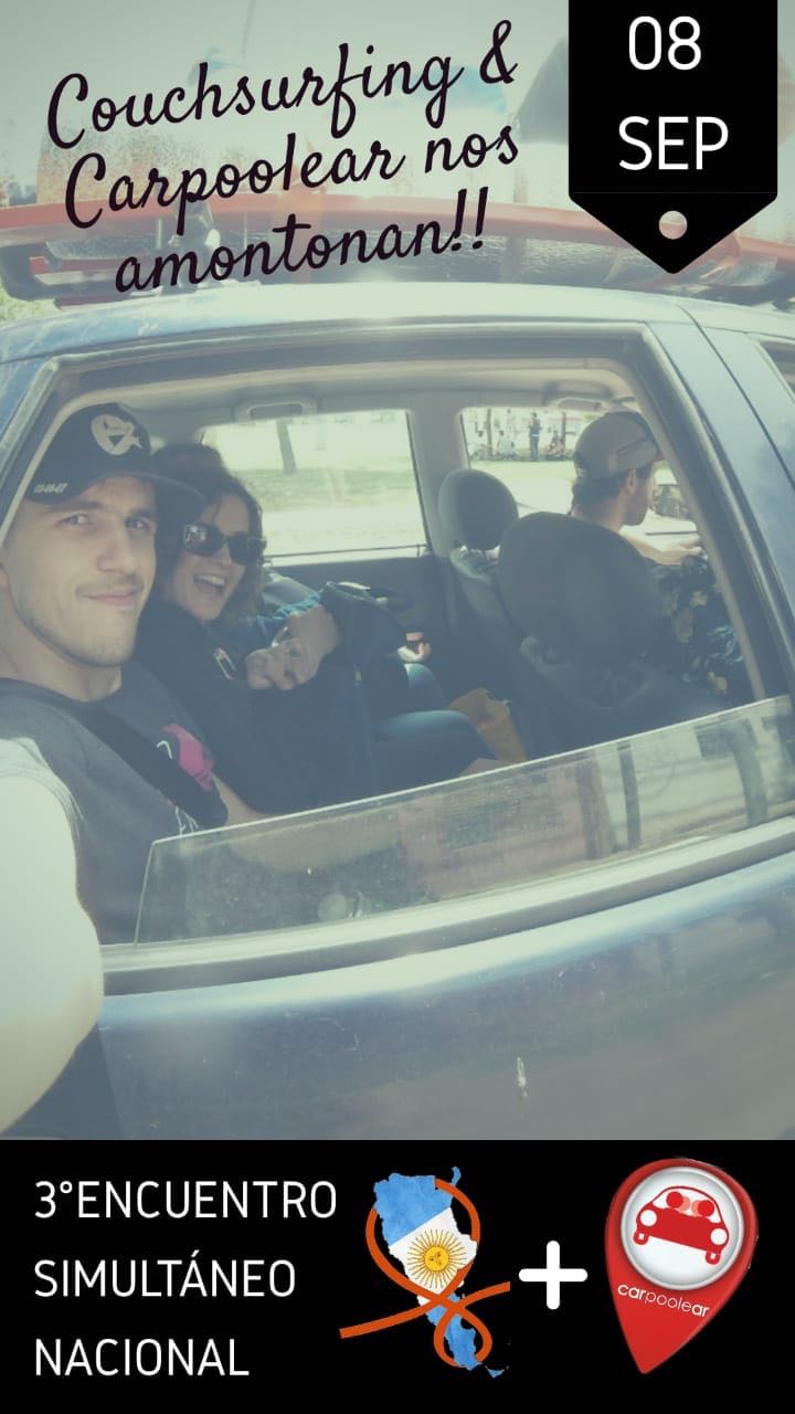couchsurfing y carpoolear