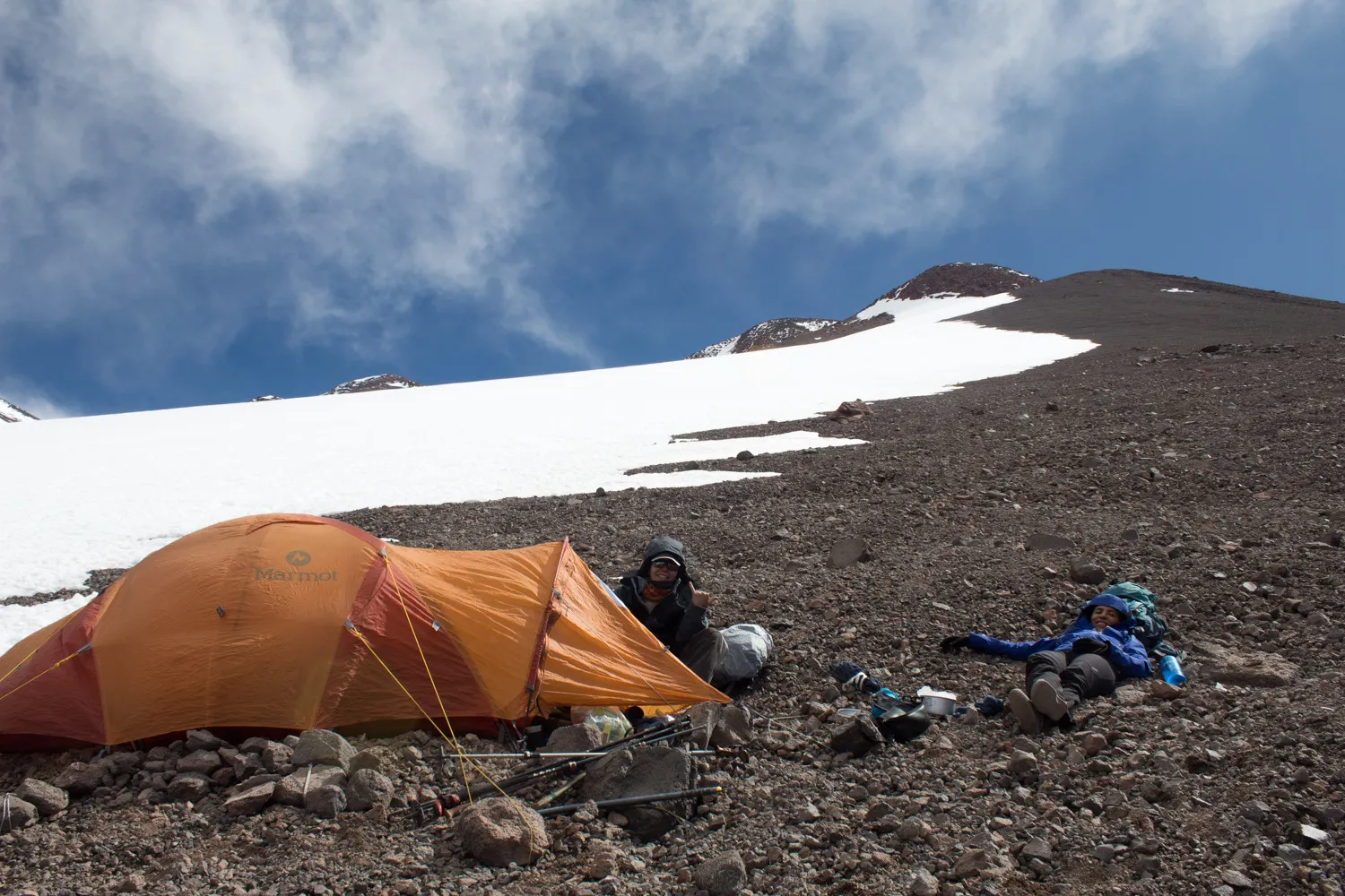 campamento 2 - 5850m