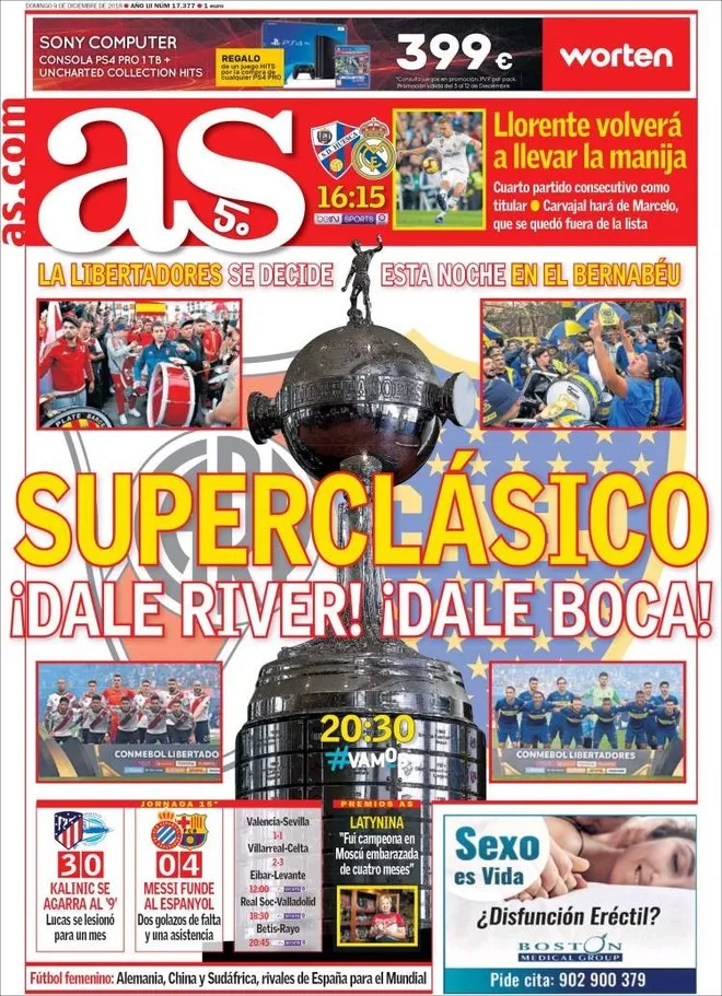 Medios River Boca as