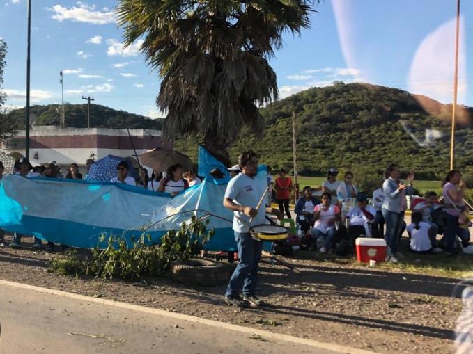 docentes corte de ruta