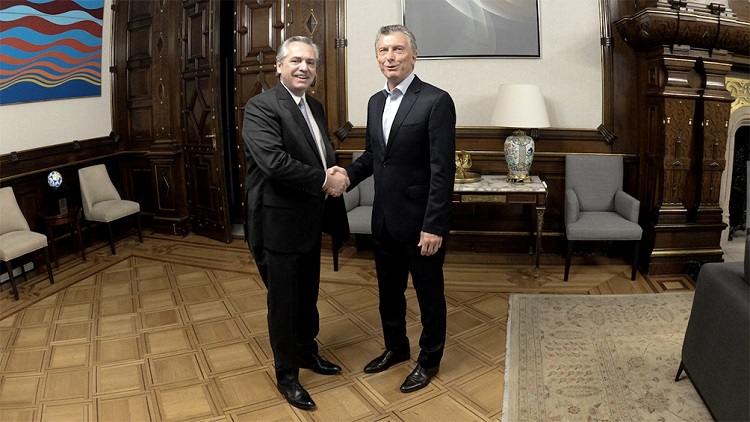 Alberto Fernandez y Mauricio Macri