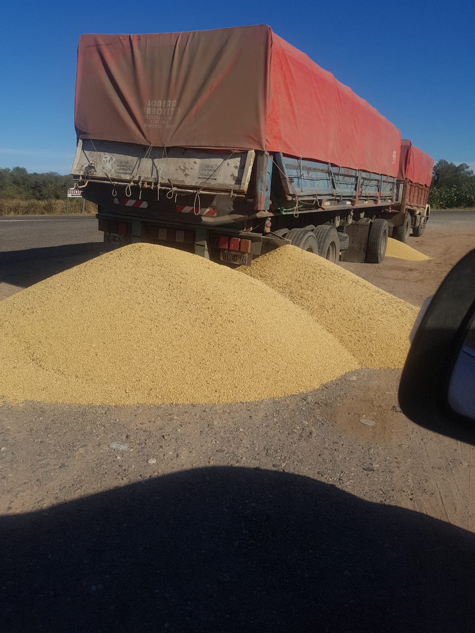 corte carga camiones las lajitas
