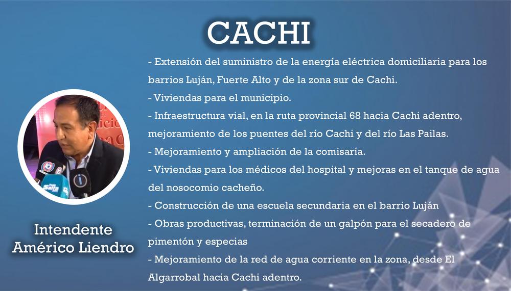 cachi obras