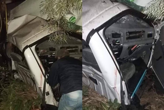 siniestro vial - colonia - camion 3