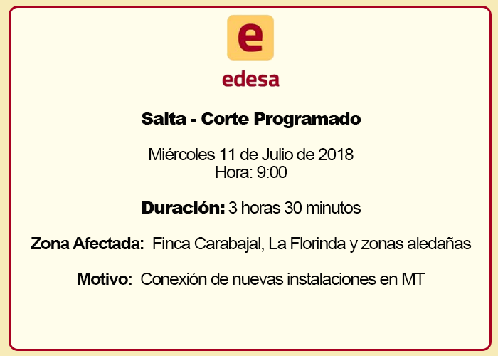 corte - finca carabajal