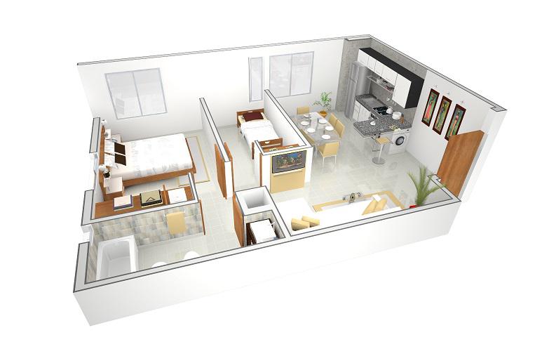 departamento 2 dormitorios