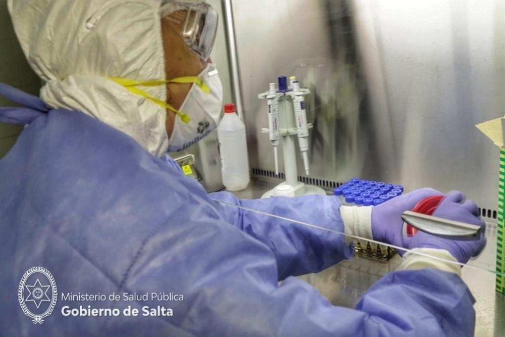 análisis de Coronavirus en Salta