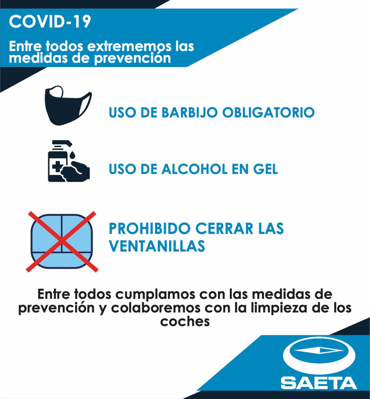 Medidas de Prevención SAETA