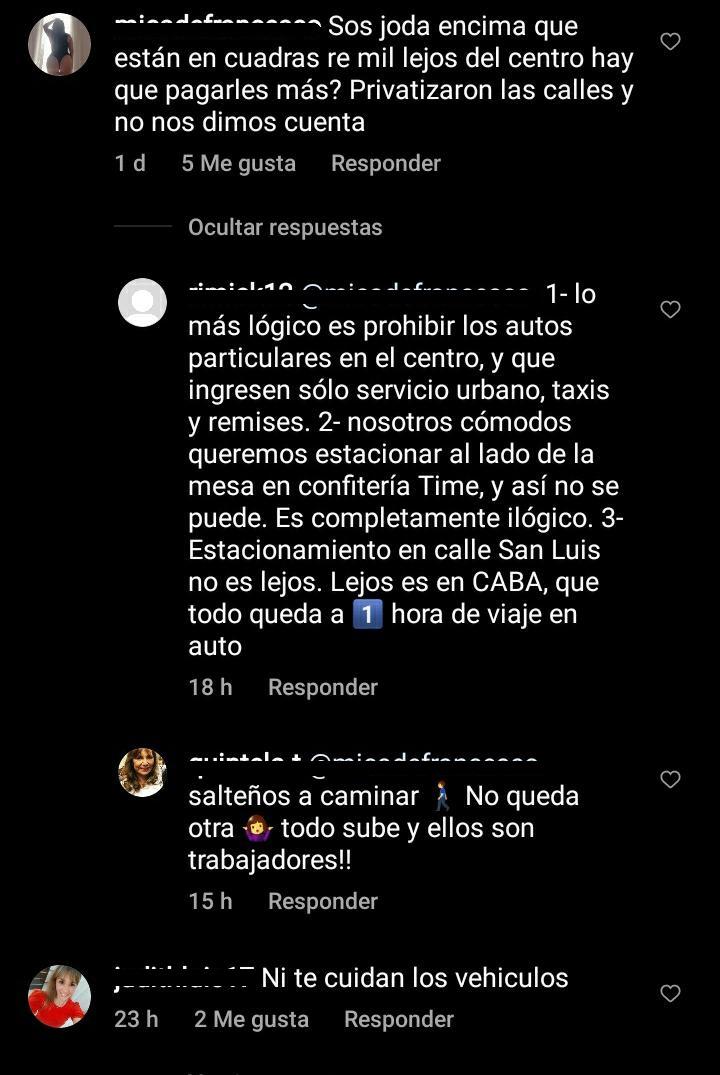 opinion estacionamiento