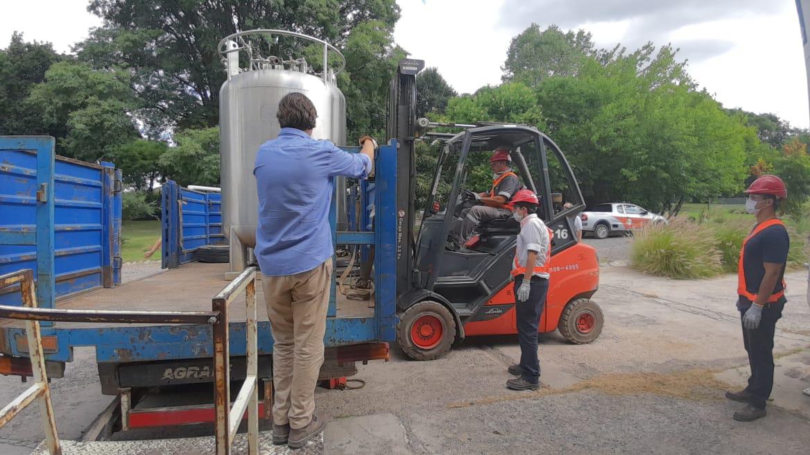 Arca Continental colaboró con el trasporte de oxígeno para el Hospital Papa Francisco