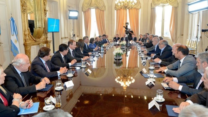 macri - gobernadores - tarifas