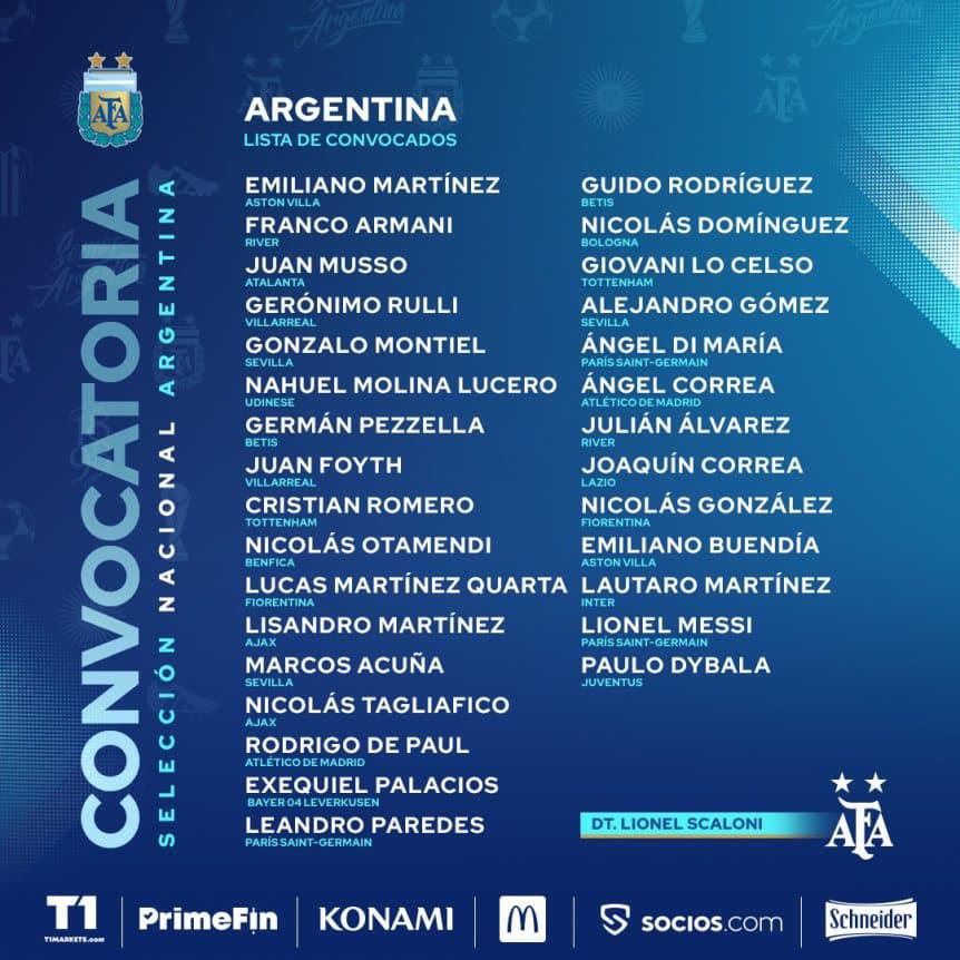 convocatorias argentina