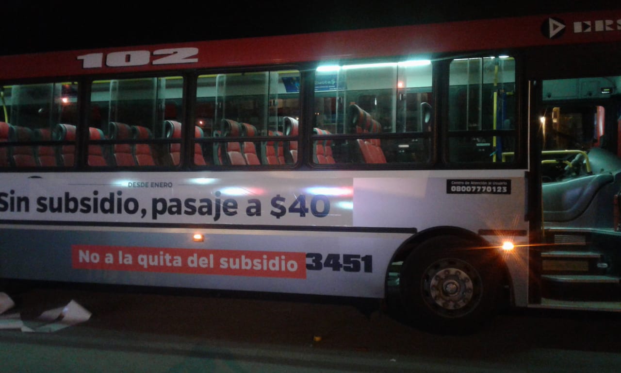 no a la quita del subsidio