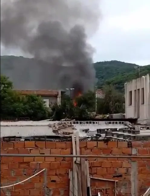 Incendio barrio La Fama
