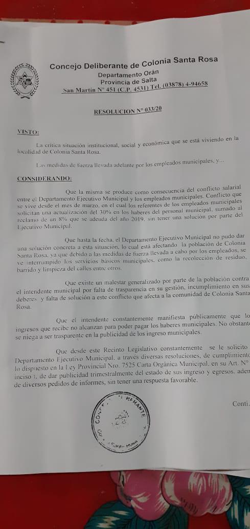 resolución Concejo Colonia Santa Rosa2