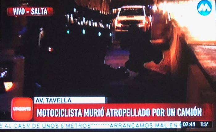 siniestro vial - puente blanco