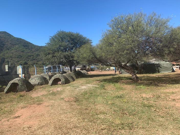 ejercito argentino operacion dique cabra corral