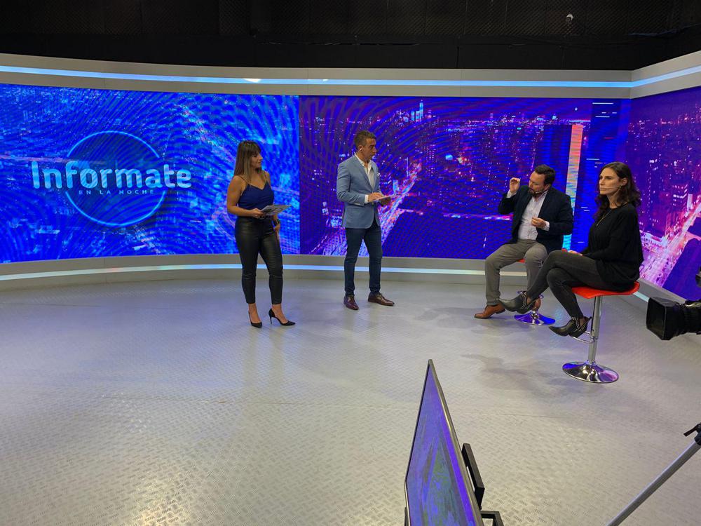 Alberto Castillo y Pamela Caletti Alberto Castillo y Pamela Caletti