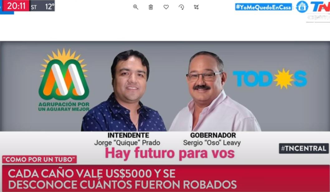 robo caños