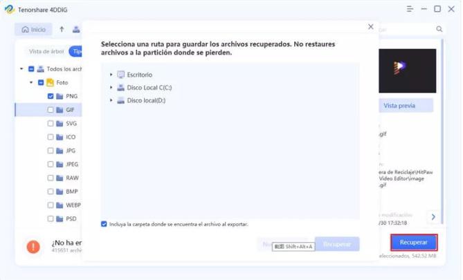 recuperar archivos 3