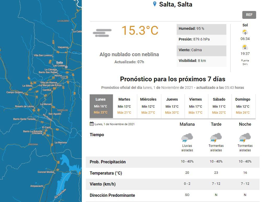 lunes 1 de noviembre