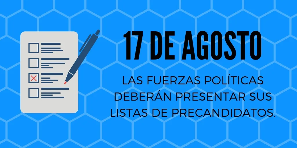 cronograma elecciones