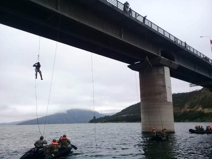 ejercito argentino operacion dique cabra corral puente