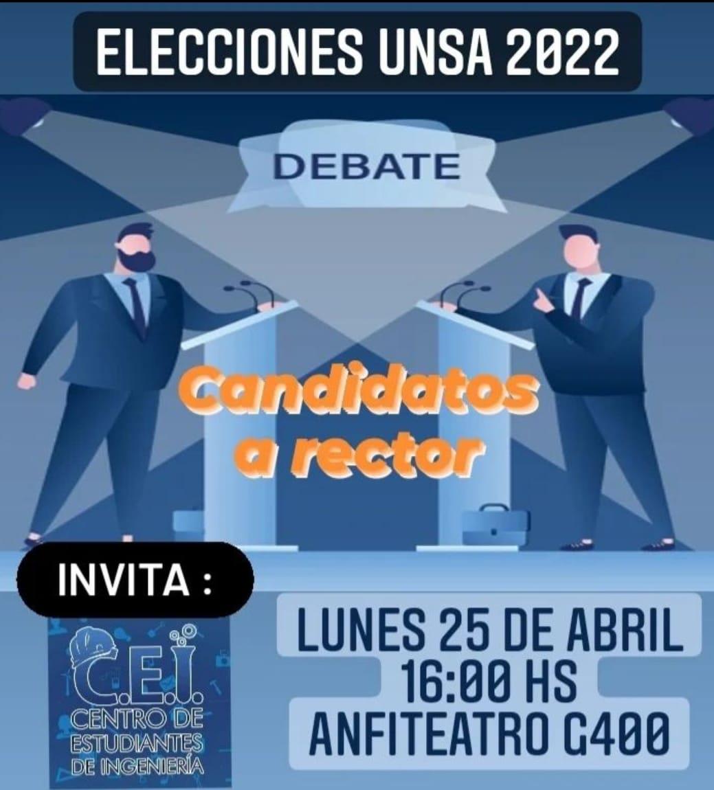 Debate en la UNSa, los candidatos a Rector se enfrentan a las preguntas de  los electores