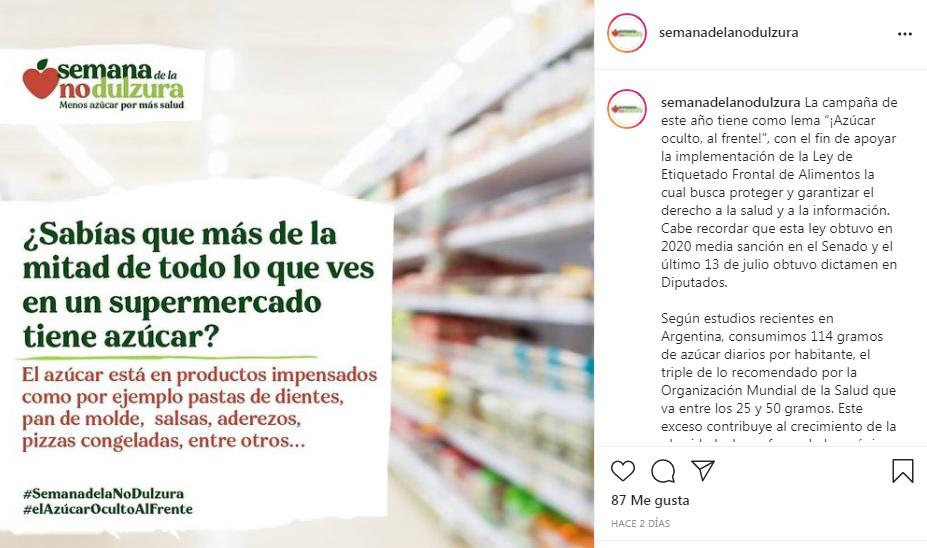 semana de la no dulzura 1