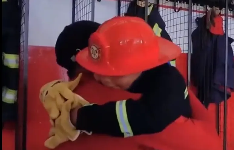 bombero día del padre
