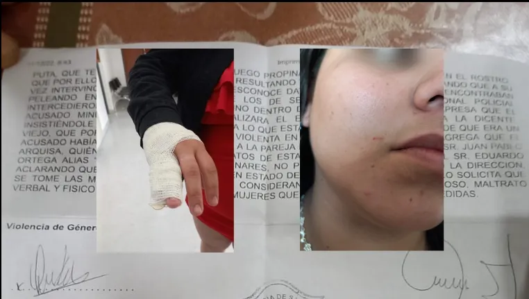 Agresión en un boliche